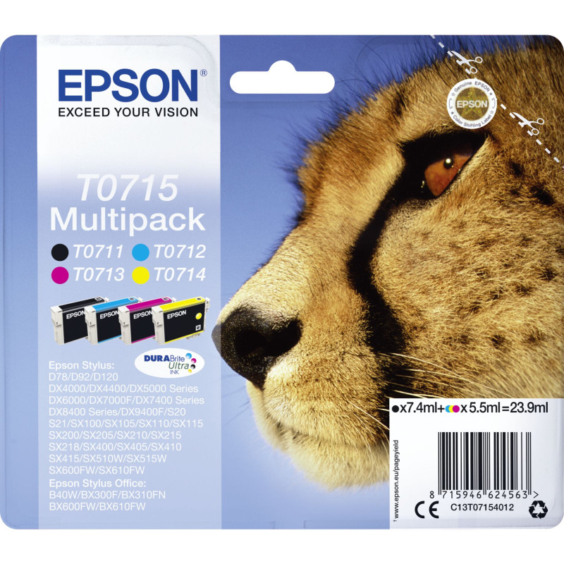 Epson DURABrite Multipack T 071  T 0715