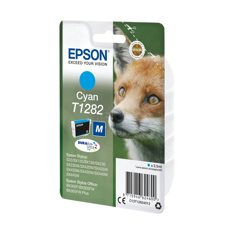 Epson Tusz cyan DURABrite T 128   T 1282
