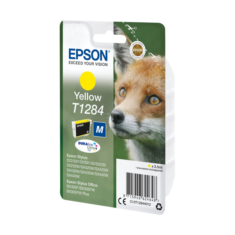 Epson Tusz zolty DURABrite T 128   T 1284