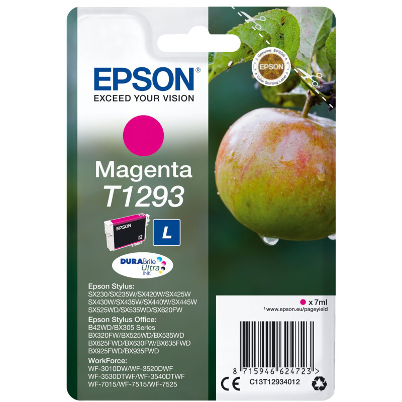 Epson Tusz magenta DURABrite T 129   T 1293