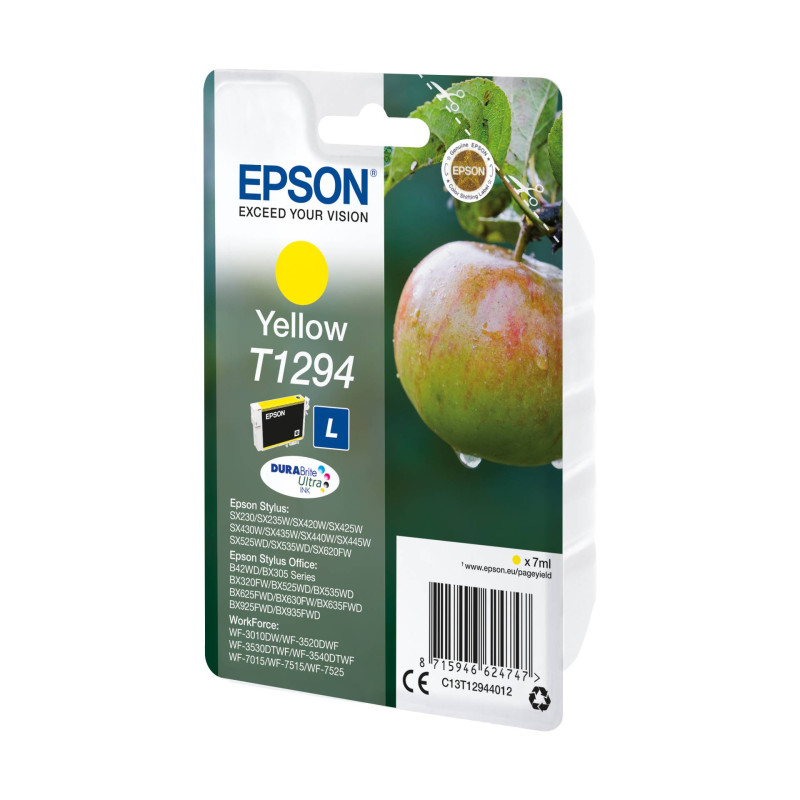 Epson Tusz zolty DURABrite T 129   T 1294