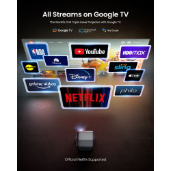 JMGO N1S Ultra 4K Tri-Laser Projektor