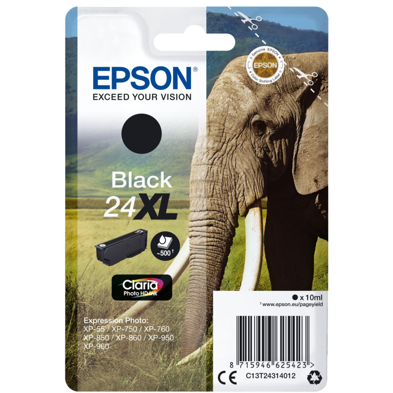 Epson Tusz XL czarny Claria Photo HD T 243     T 2431