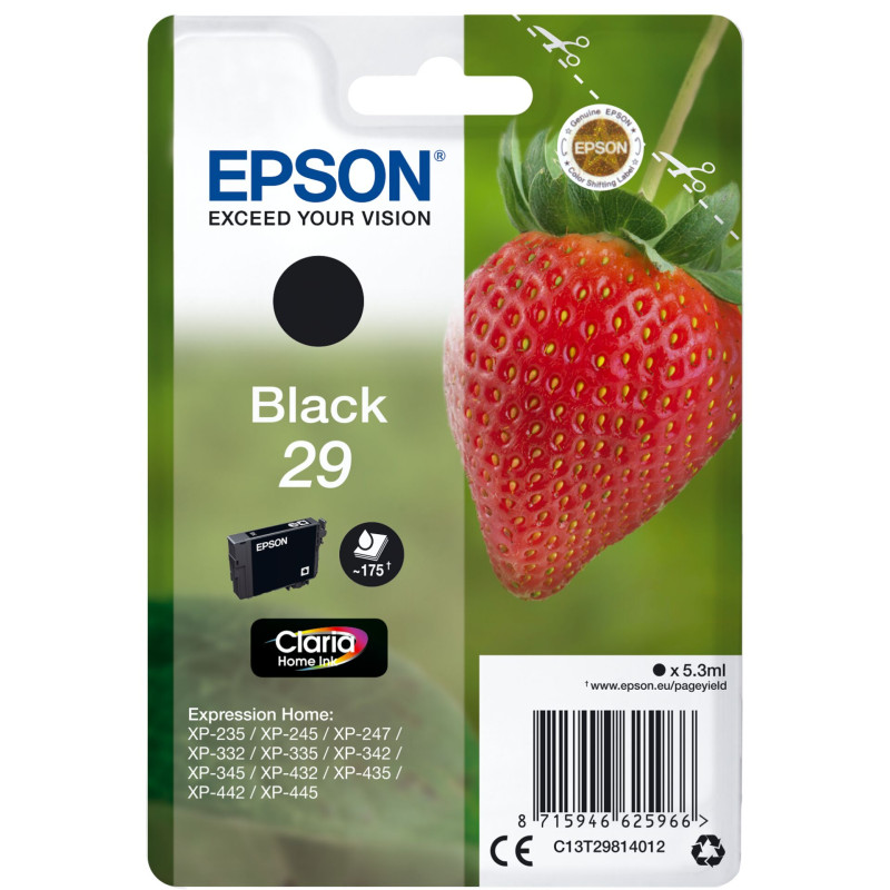 Epson Tusz czarny Claria Home 29 T 2981