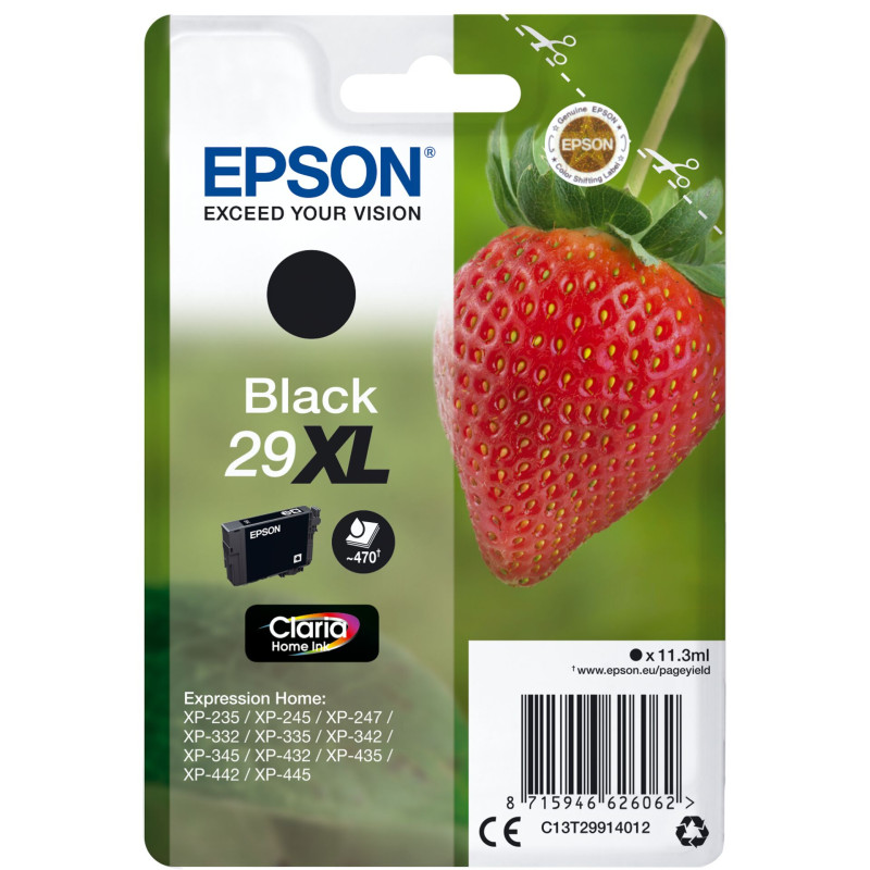 Epson Tusz XL czarny Claria Home 29 T 2991