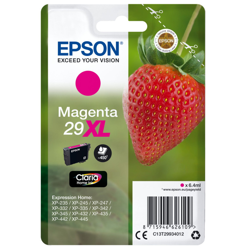 Epson Tusz XL magenta Claria Home 29 T 2993