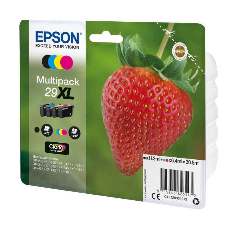 Epson Claria Home Multipack 29XL BK/C/M/Y       T 2996