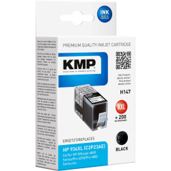 KMP H147 Tusz czarny kompatybilny z HP C2P23AE 934 XL
