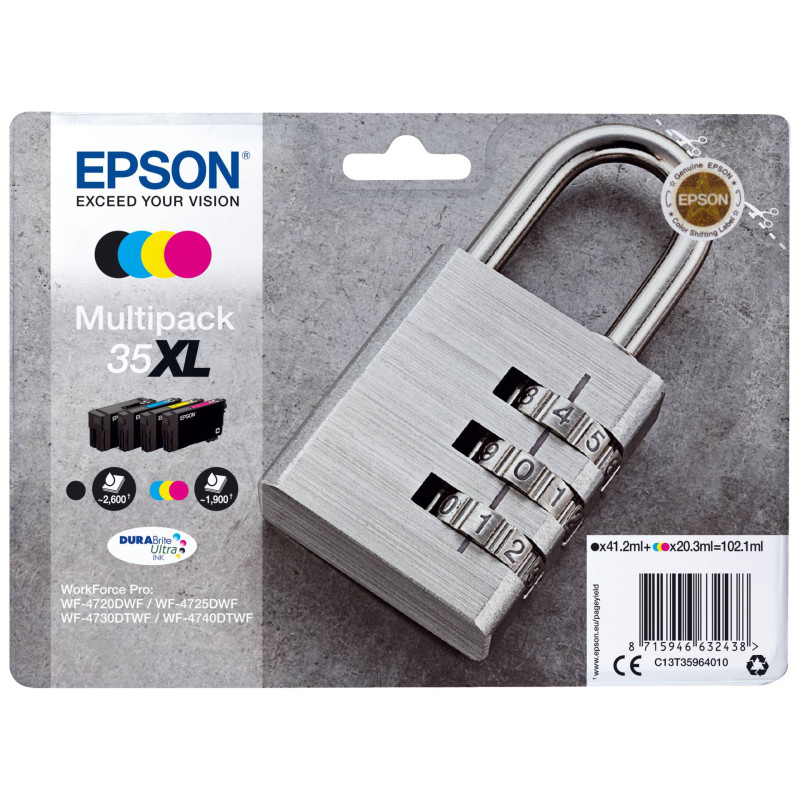 Epson DURABrite Ultra Multipak (4 kolory) 35 XL  T 3596