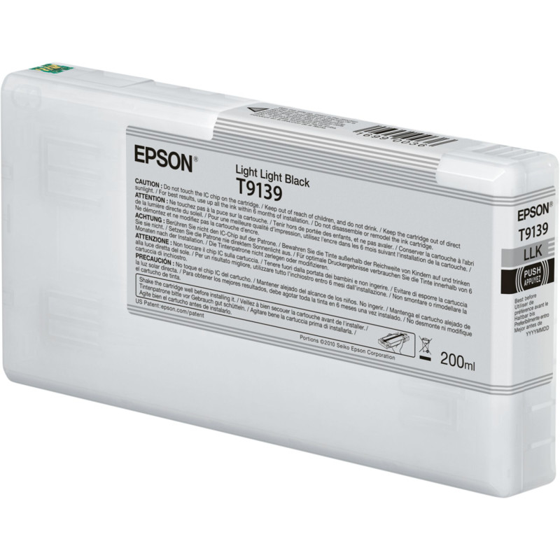 Epson Tusz light light black T 913 200 ml T 9139