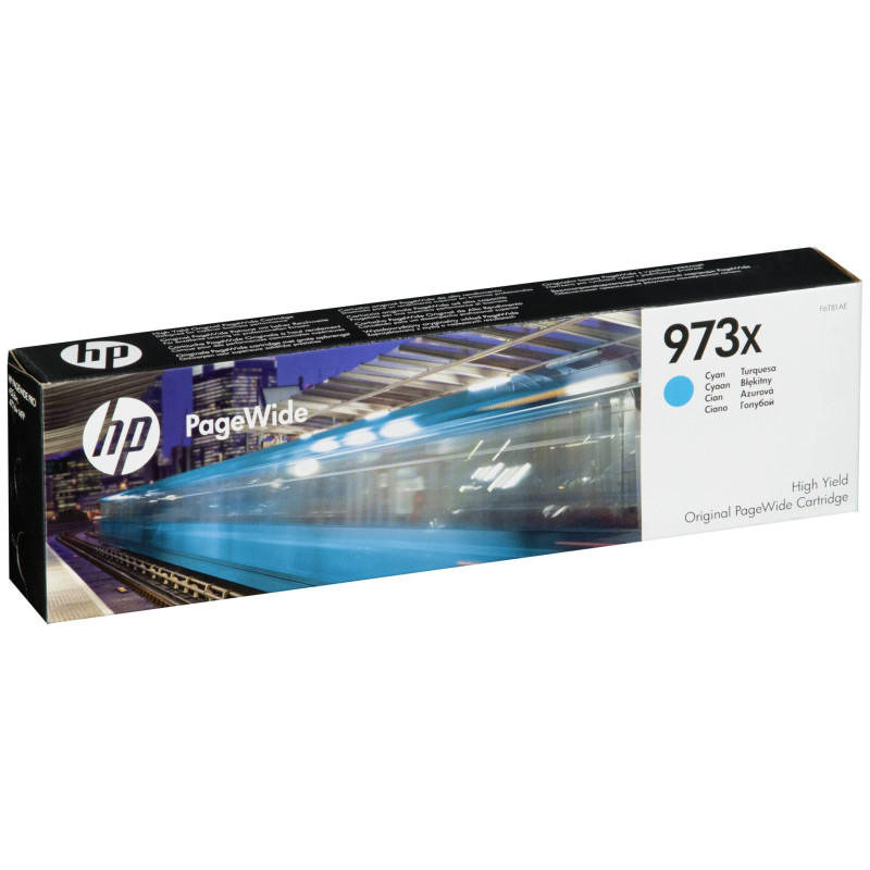 HP F6T81AE PageWide Tusz cyan No. 973 XL