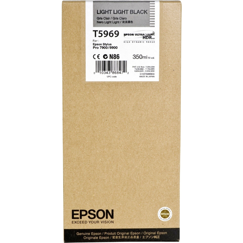 Epson Tusz jasny jasny czarny T 596 350 ml T 5969