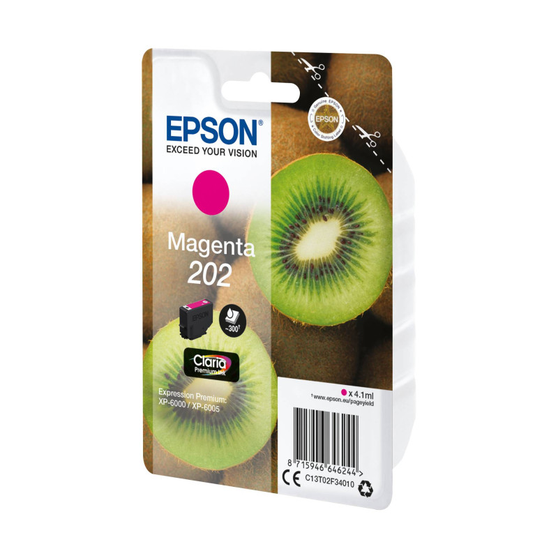 Epson Tusz magenta Claria Premium 202        T 02F3