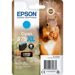 Epson Tusz cyan Claria Photo HD 378 XL    T 3792