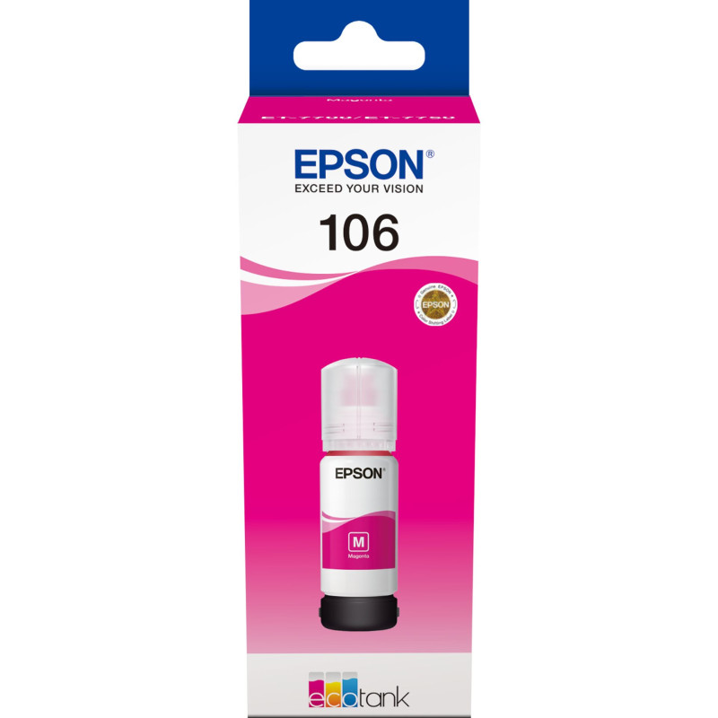 Epson EcoTank magenta T 106 70 ml    T 00R3