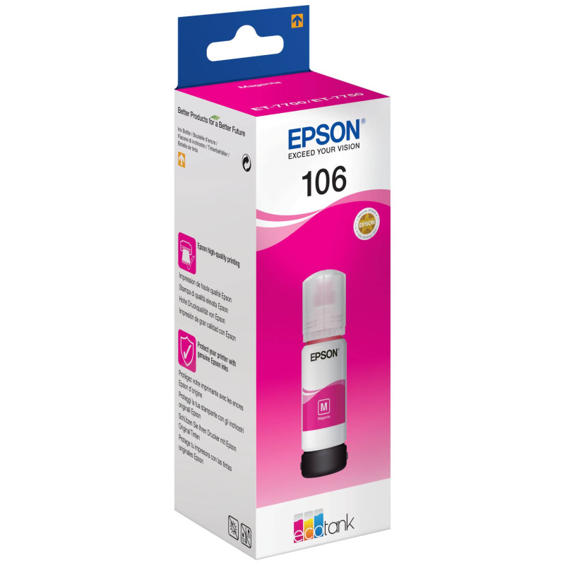 Epson EcoTank magenta T 106 70 ml    T 00R3