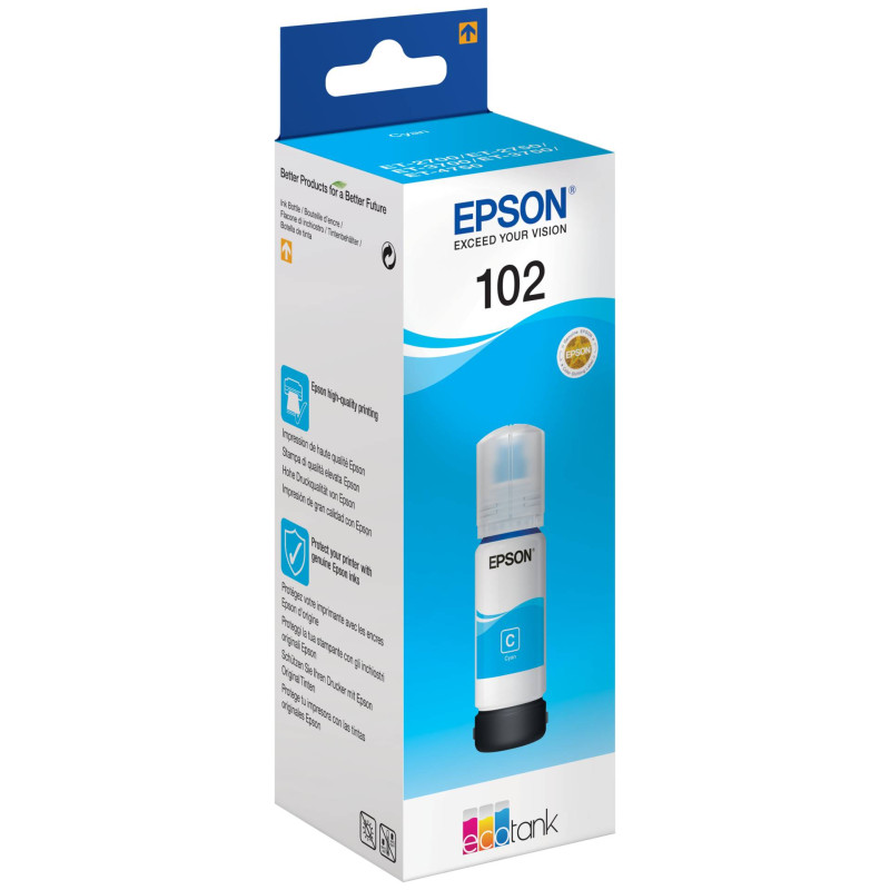 Epson EcoTank cyan T 102 70 ml    T 03R2
