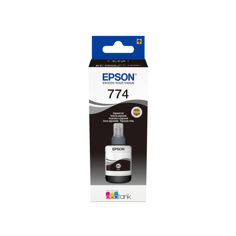 Epson tusz czarny T 774 140 ml   T 7741