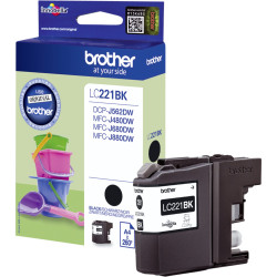 Brother LC-221 BK czarny