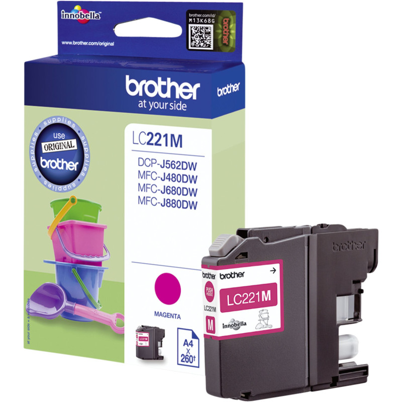 Brother LC-221 M magenta