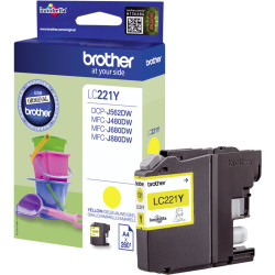 Brother LC-221 Y yellow