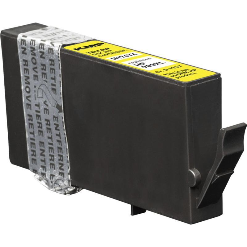 KMP H176YX Tusz zolty kompatybilny z HP T6M11AE  903XL