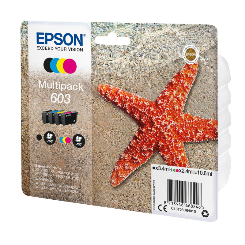 Epson multipak 4-colours 603    T 03U6