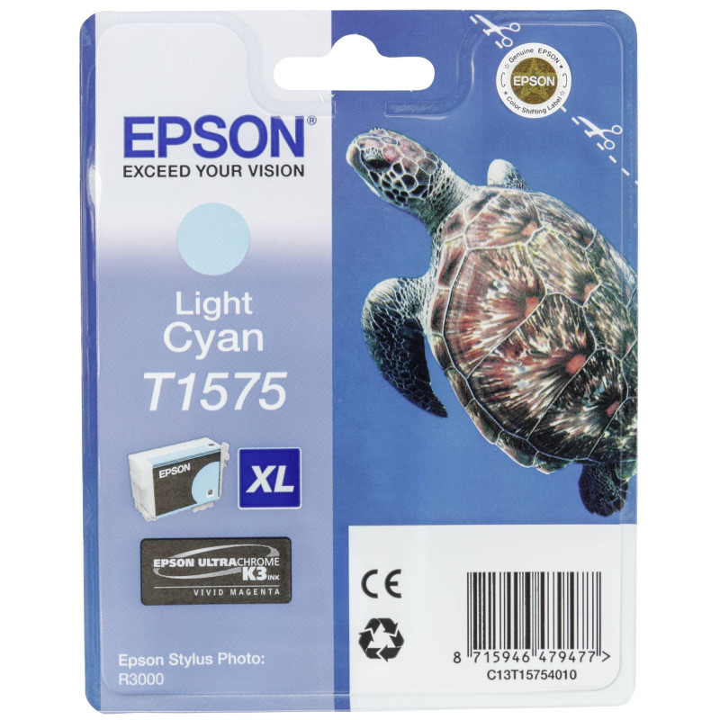 Epson Tusz jasny cyan T 157  T 1575