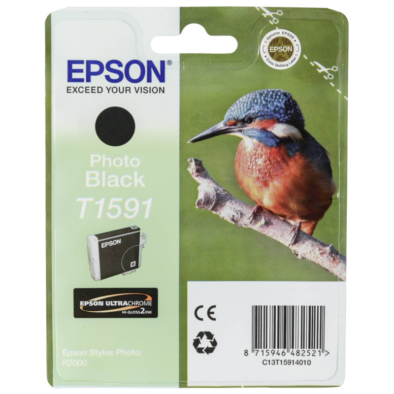 Epson Tusz photo czarny  T 159  T 1591