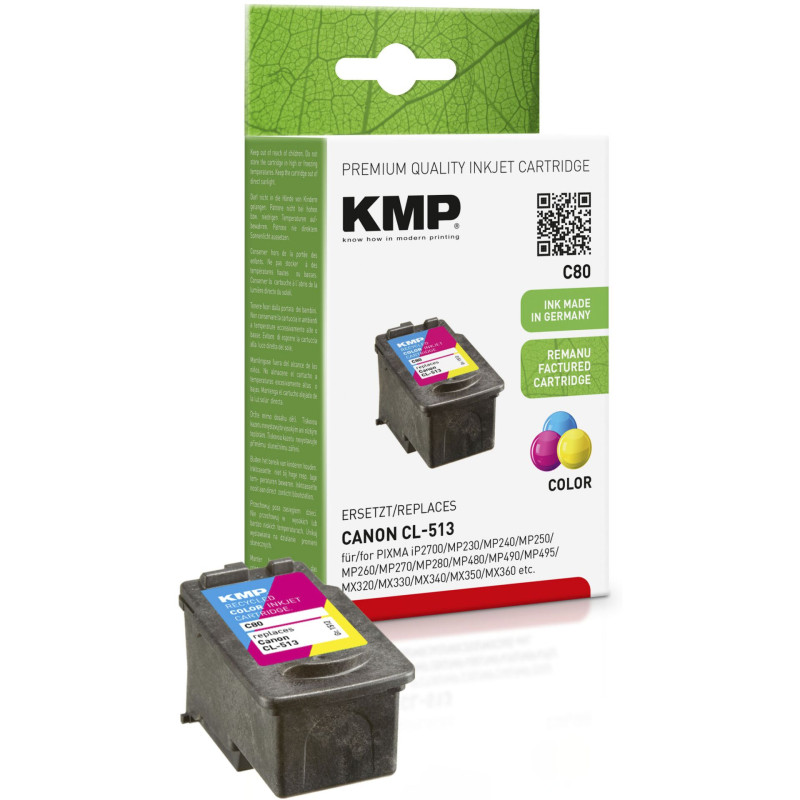 KMP C80 Tusz kolor do Canon CL-513