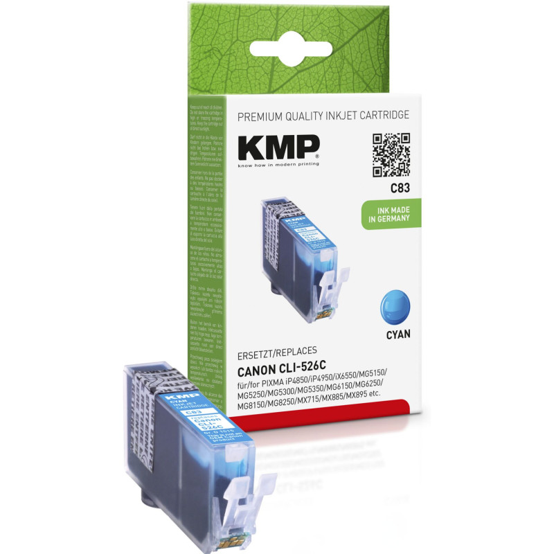KMP C83 Tusz cyan do Canon CLI-526 C