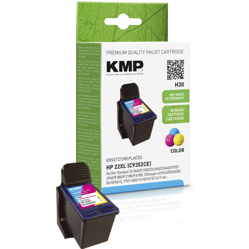 KMP H30 Tusz kolor do HP C 9352 AE