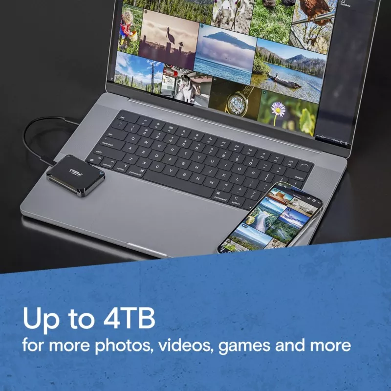 Crucial X9                   4TB Portable SSD