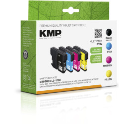 KMP B78V opakowanie BK/C/M/Y kompatybilny z Brother LC-1100