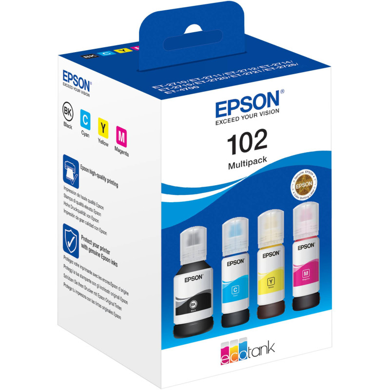 Epson EcoTank 4-colour multipak T 102  T 03R6
