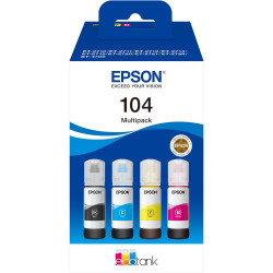 Epson EcoTank 4-colour multipak T 104  T 00P6