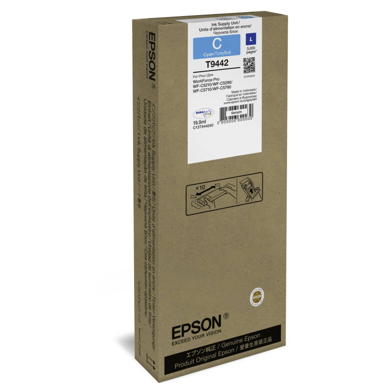Epson WF-C5xxx Series Ink Cartr. L cyan         T 9442