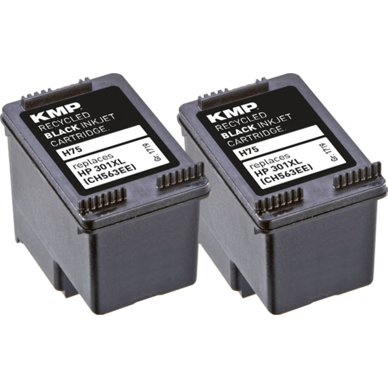 KMP H75D tusz sw DP kompatybilny z HP CH 563 EE