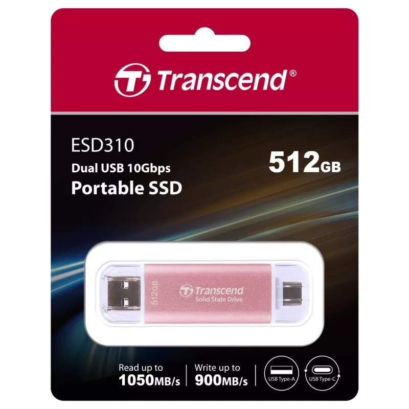 Transcend SSD ESD310P      512GB USB-C