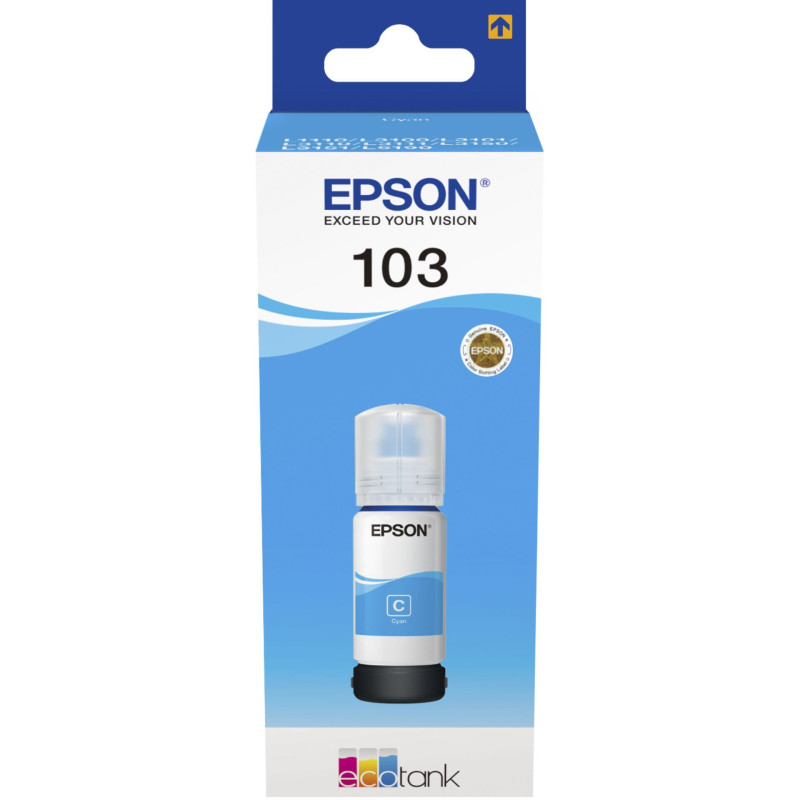 Epson EcoTank cyan T 103 65 ml    T 00S2