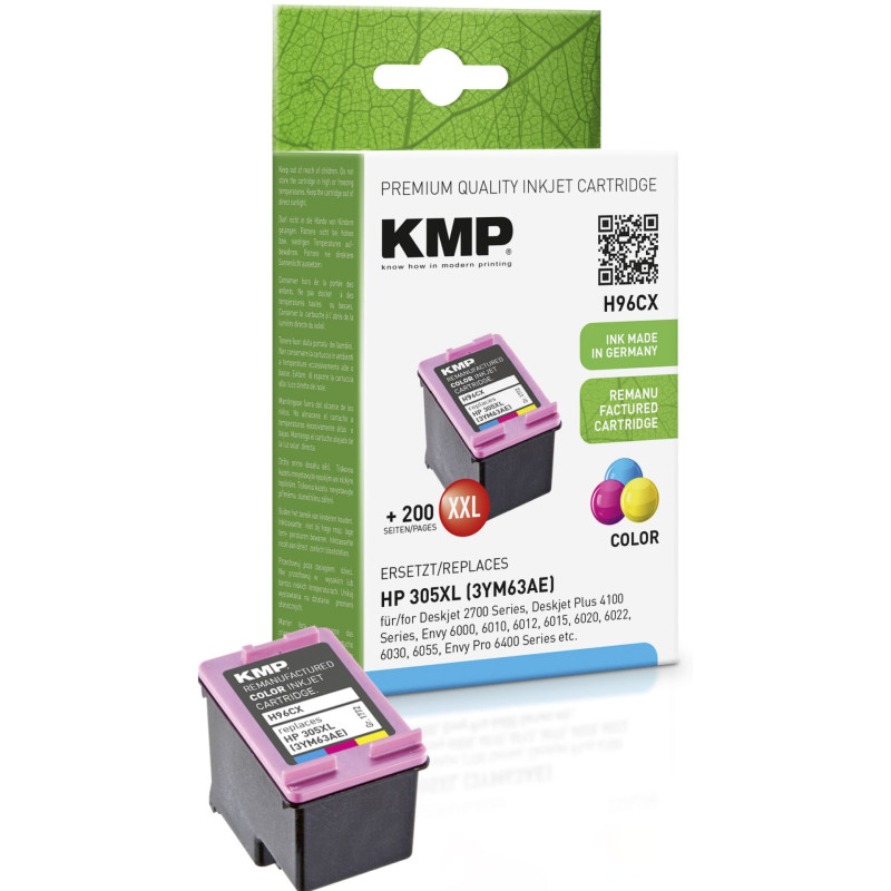 KMP H96CX tusz color kompatybilny z HP 3YM63AE