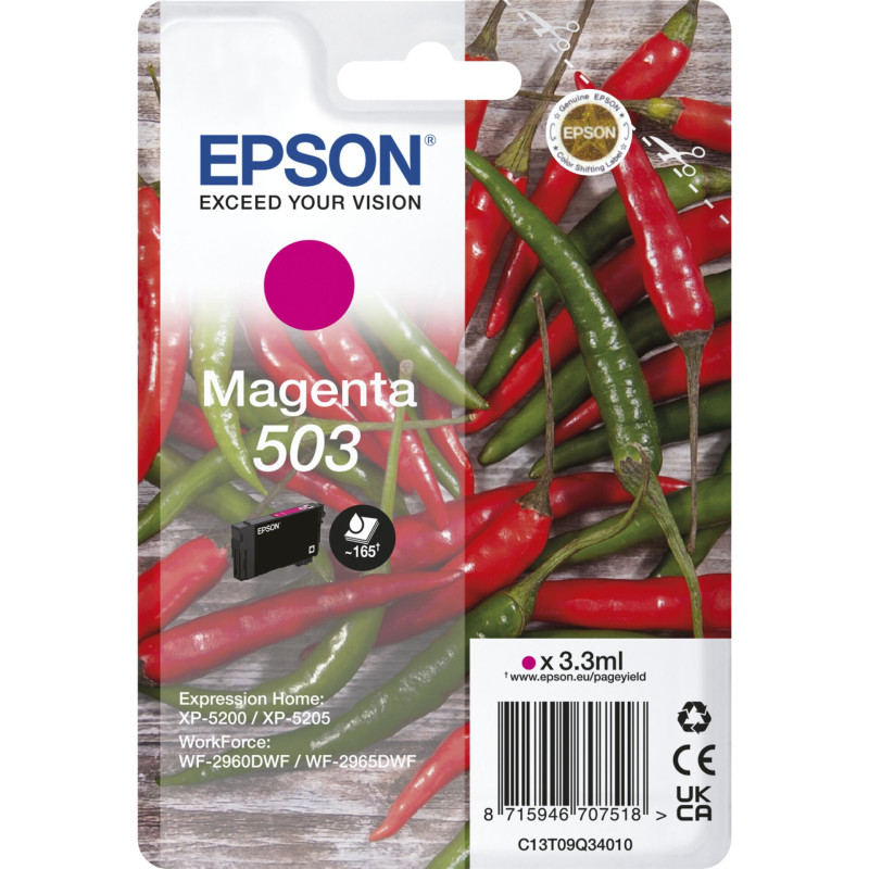 Epson tusz magenta 503    T 09Q3