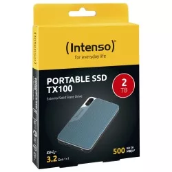 Intenso externe SSD TX100    2TB USB 3.2 Gen 1x1 grey-blue