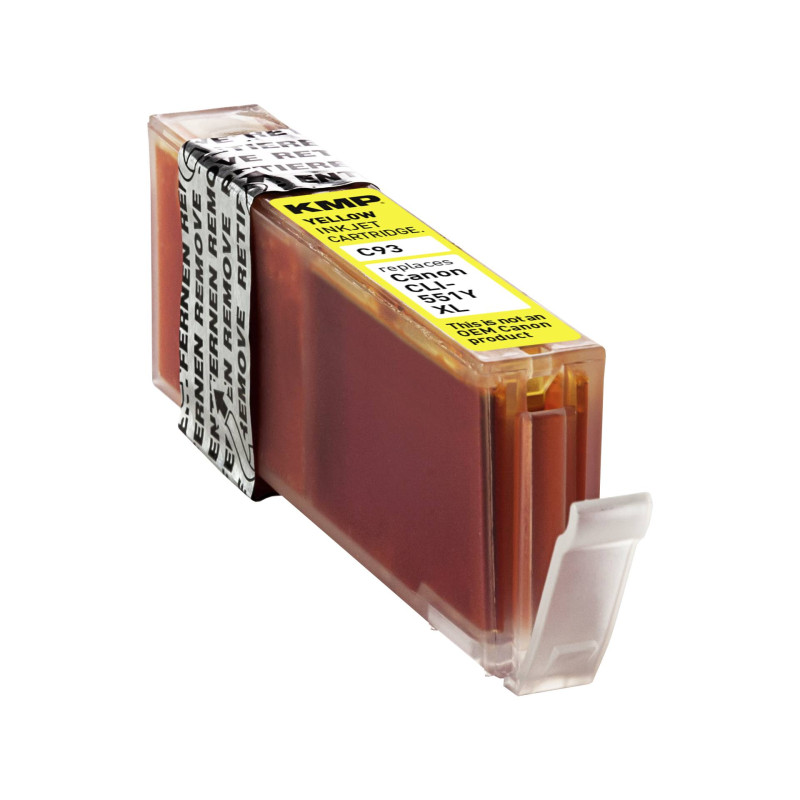 KMP C93 Tusz zolty do Canon CLI-551 Y XL