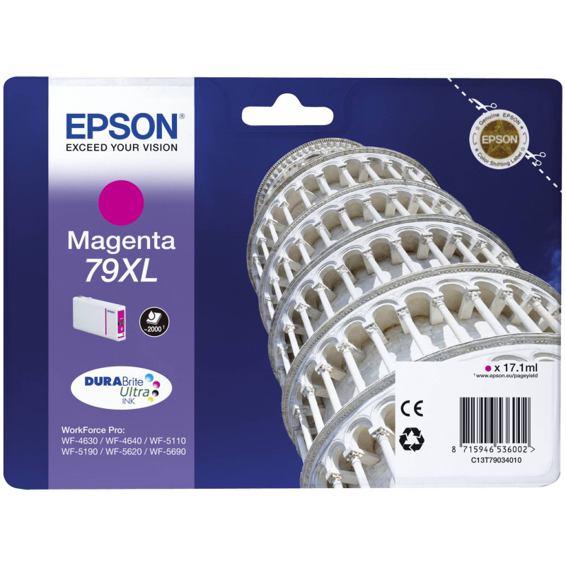 Epson DURABrite Ultra Ink 79 XL Tusz magenta T 7903