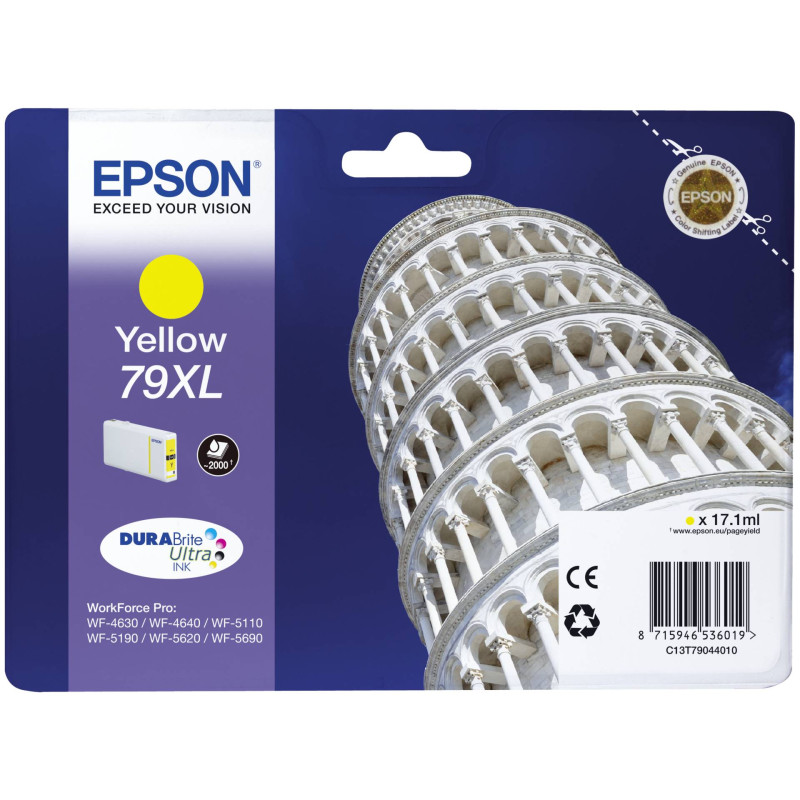 Epson DURABrite Ultra Ink 79 XL Tusz zolty T 7904