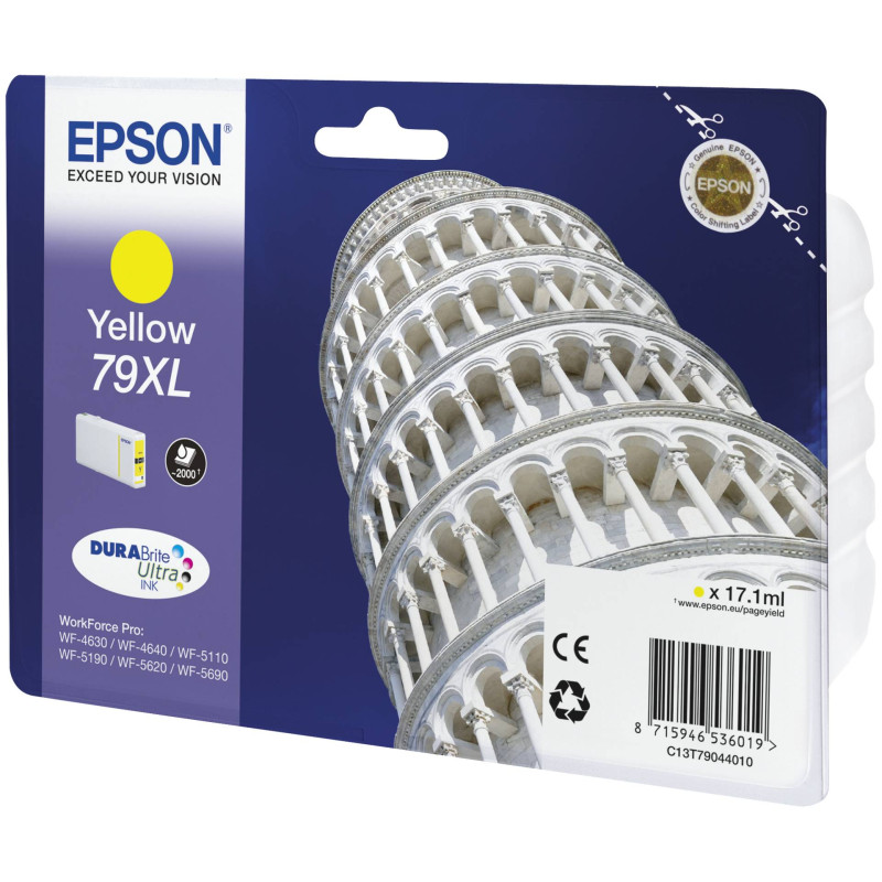 Epson DURABrite Ultra Ink 79 XL Tusz zolty T 7904