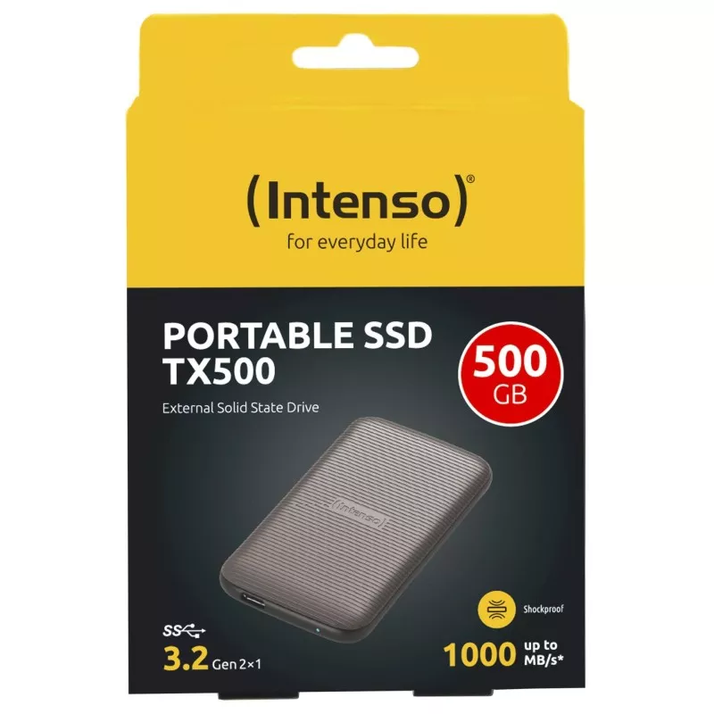 Intenso externe SSD TX500  500GB USB 3.2 Gen 2x1 brown