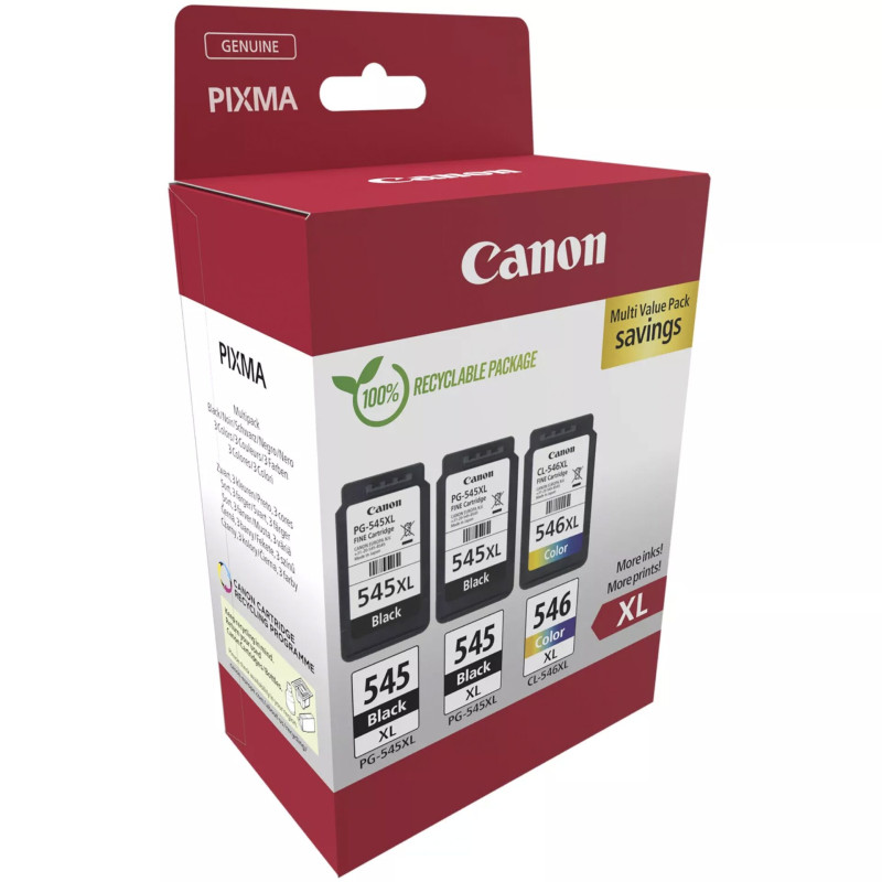 Canon PG-545 XL x2 / CL-546 XL Multi Pack