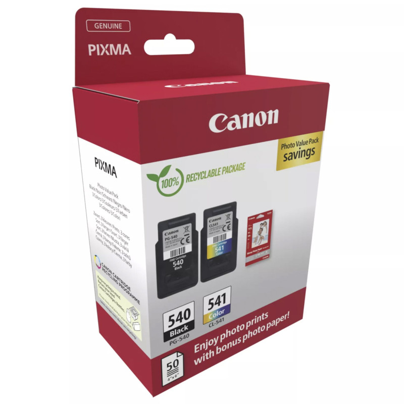 Canon PG-540 / CL-541 Photo Value Pack